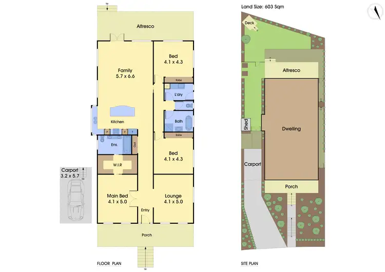 Floorplan of Homely house listing, 7 Woodley Court, Diamond Creek VIC 3089