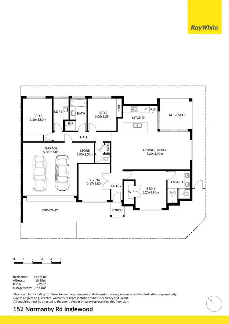 Floorplan of Homely house listing, 152 Normanby Road, Inglewood WA 6052