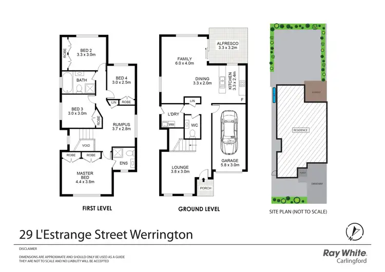 Floorplan of Homely house listing, 29 L'estrange Street, Werrington NSW 2747