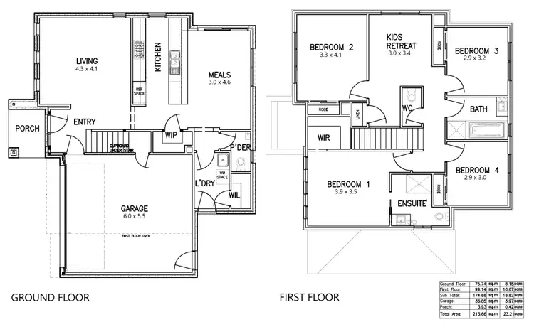 Floorplan of Homely house listing, 10 Astoria Drive, Point Cook VIC 3030