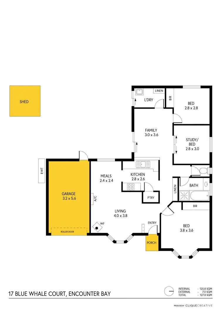 Floorplan of Homely house listing, 17 Blue Whale Court, Encounter Bay SA 5211
