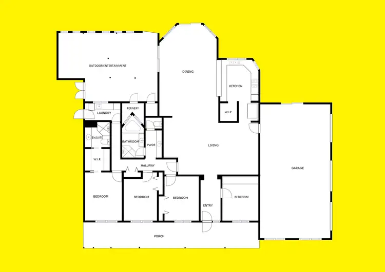 Floorplan of Homely house listing, 135 Chaffey Street, Merbein VIC 3505