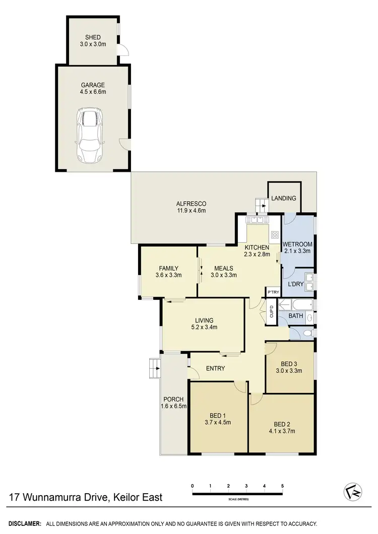 Floorplan of Homely house listing, 17 Wunnamurra Drive, Keilor East VIC 3033