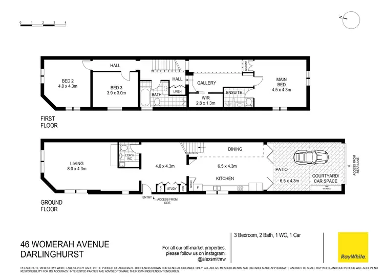 Floorplan of Homely house listing, 46 Womerah Avenue, Darlinghurst NSW 2010