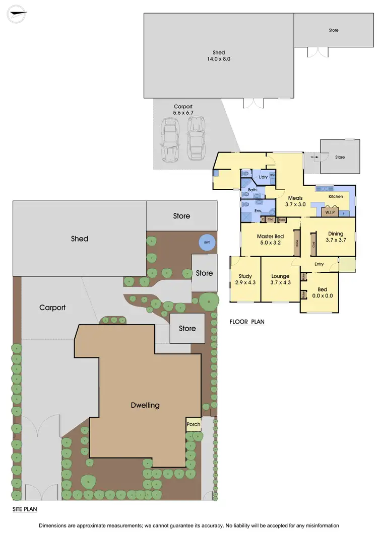 Floorplan of Homely house listing, 5 Downing Street, Oakleigh VIC 3166