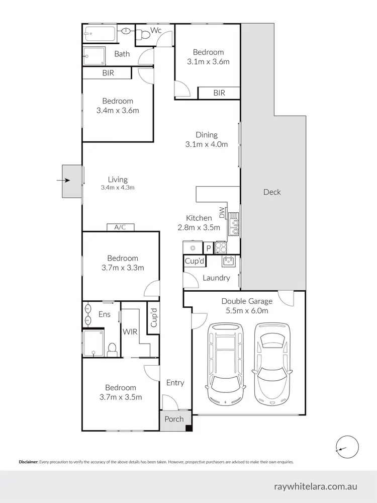 Floorplan of Homely house listing, 112 Moreillon Boulevarde, Bannockburn VIC 3331