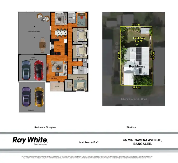 Floorplan of Homely house listing, 55 Mirrawena Avenue, Bangalee QLD 4703