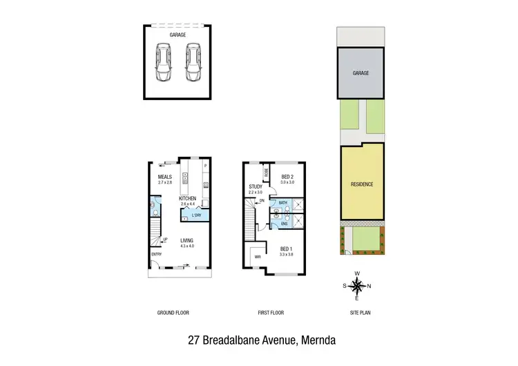 Floorplan of Homely house listing, 27 Breadalbane Avenue, Mernda VIC 3754