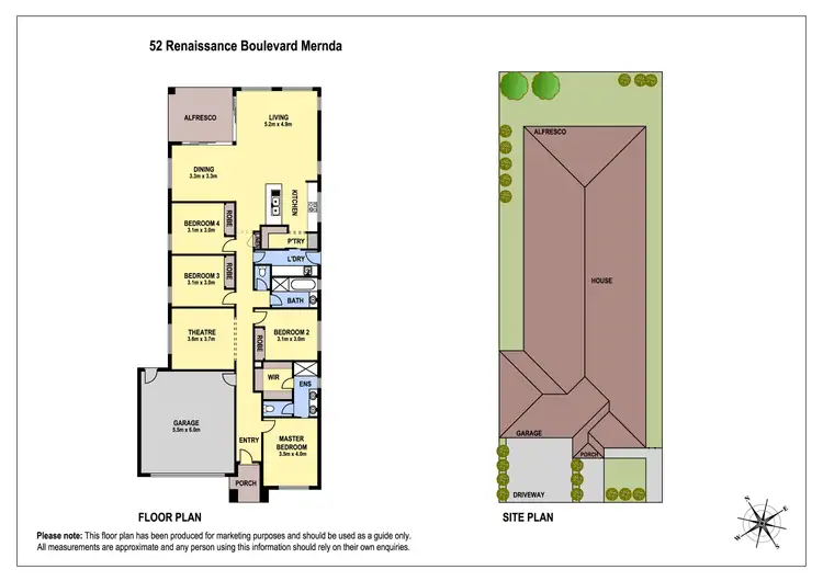 Floorplan of Homely house listing, 52 Renaissance Boulevard, Mernda VIC 3754