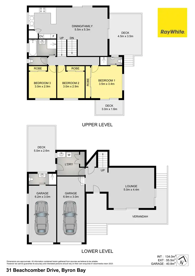 Floorplan of Homely house listing, 31 Beachcomber Drive, Byron Bay NSW 2481
