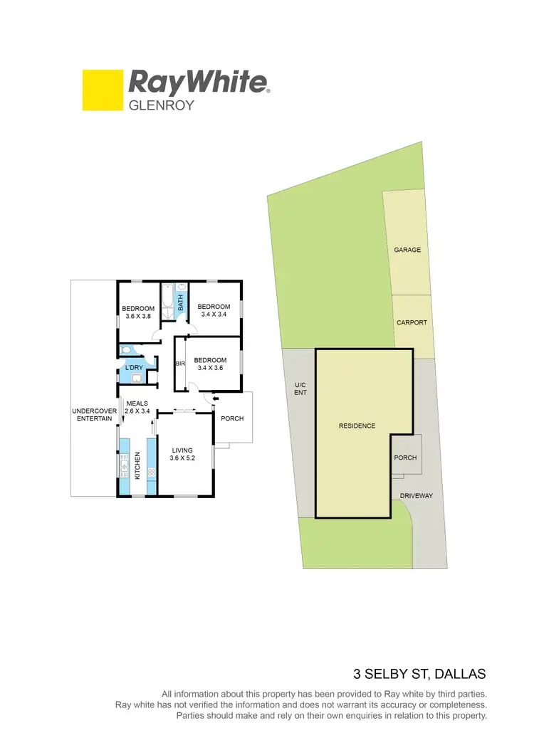Floorplan of Homely house listing, 3 Selby Street, Dallas VIC 3047