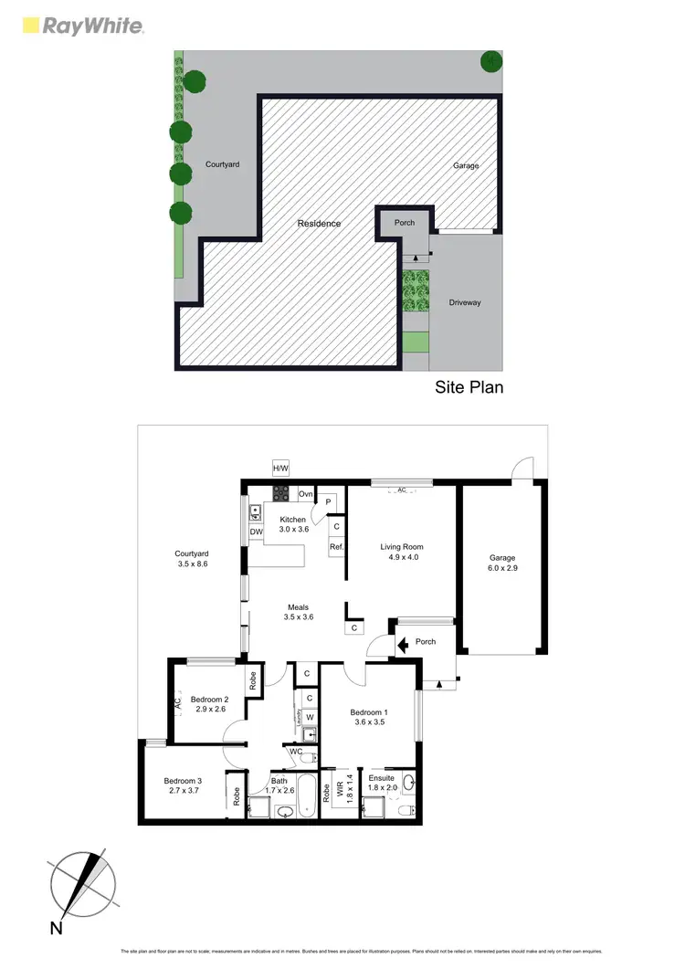 Floorplan of Homely villa listing, 16C Birdwood Street, Aspendale VIC 3195