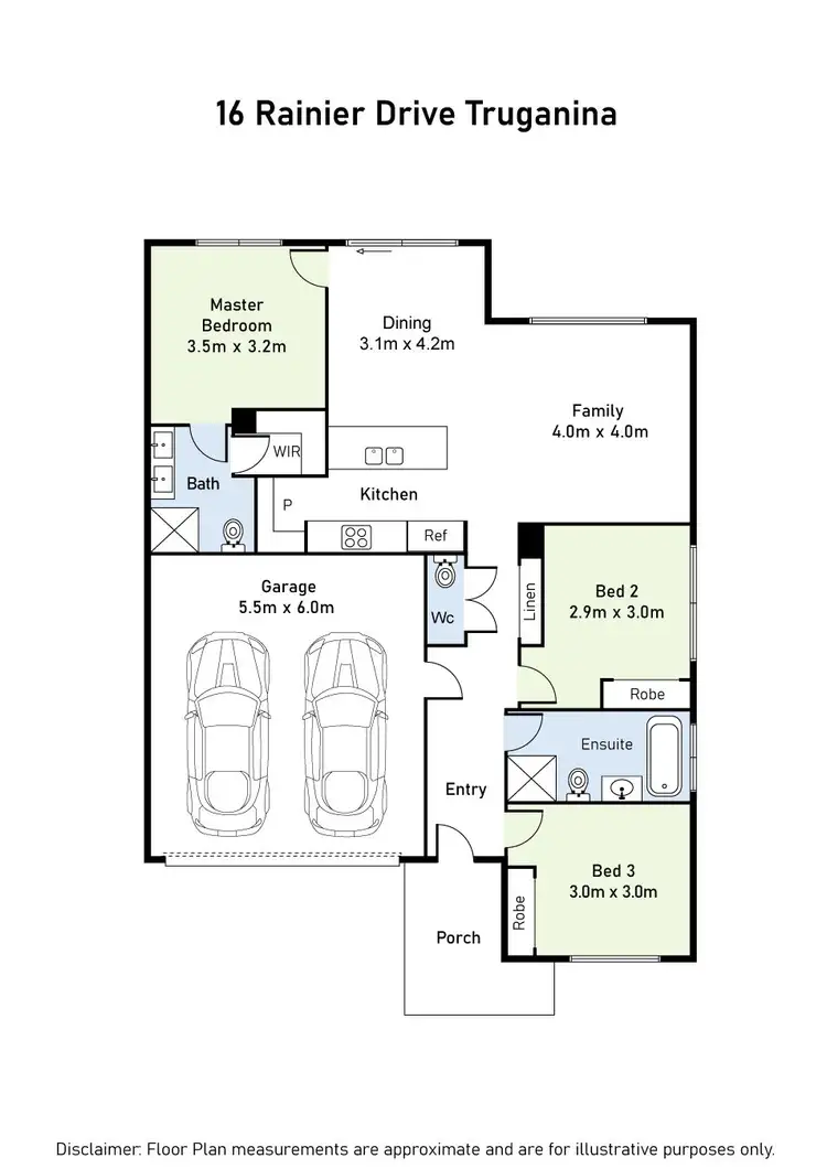 Floorplan of Homely house listing, 16 Rainier Drive, Truganina VIC 3029