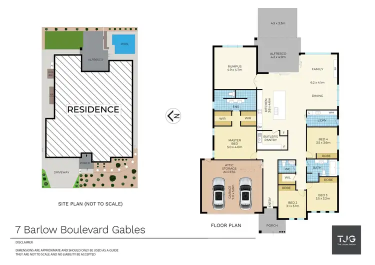 Floorplan of Homely house listing, 7 Barlow Boulevard (The Gables), Box Hill NSW 2765