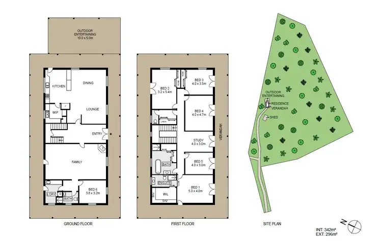 Floorplan of Homely rural property listing, "Malbrae" 131 Preston Boundary Road, Preston QLD 4352
