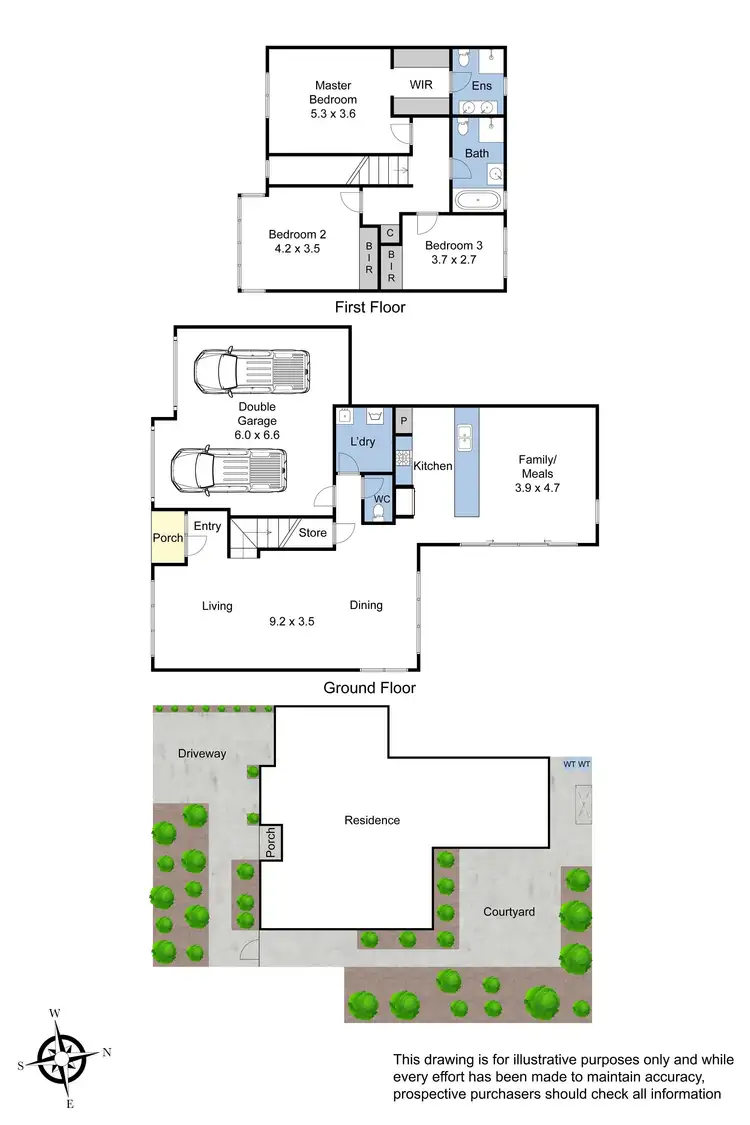 Floorplan of Homely house listing, 11 Stadium Circuit, Mulgrave VIC 3170
