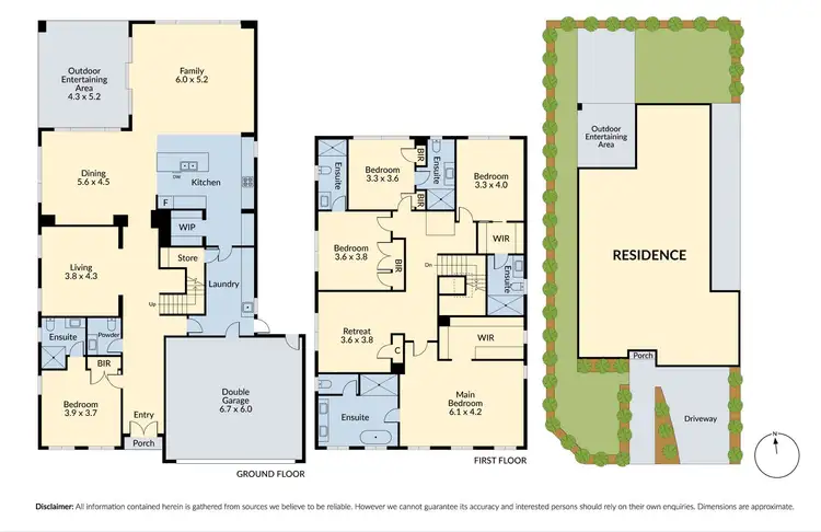 Floorplan of Homely house listing, 4 Mitta Street, Box Hill North VIC 3129