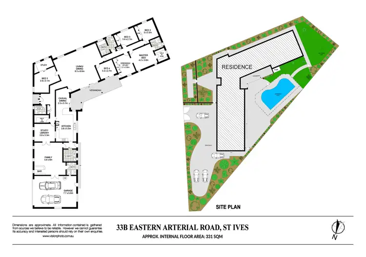 Floorplan of Homely house listing, 33B Eastern Arterial Road, St Ives NSW 2075