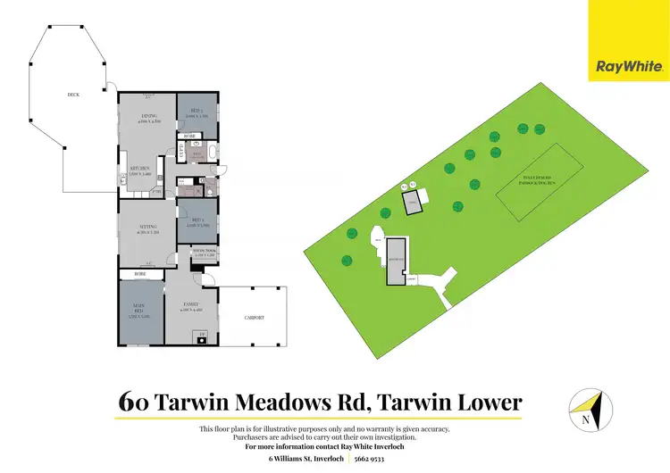 Floorplan of Homely house listing, 60 Tarwin Meadows Road, Tarwin Lower VIC 3956