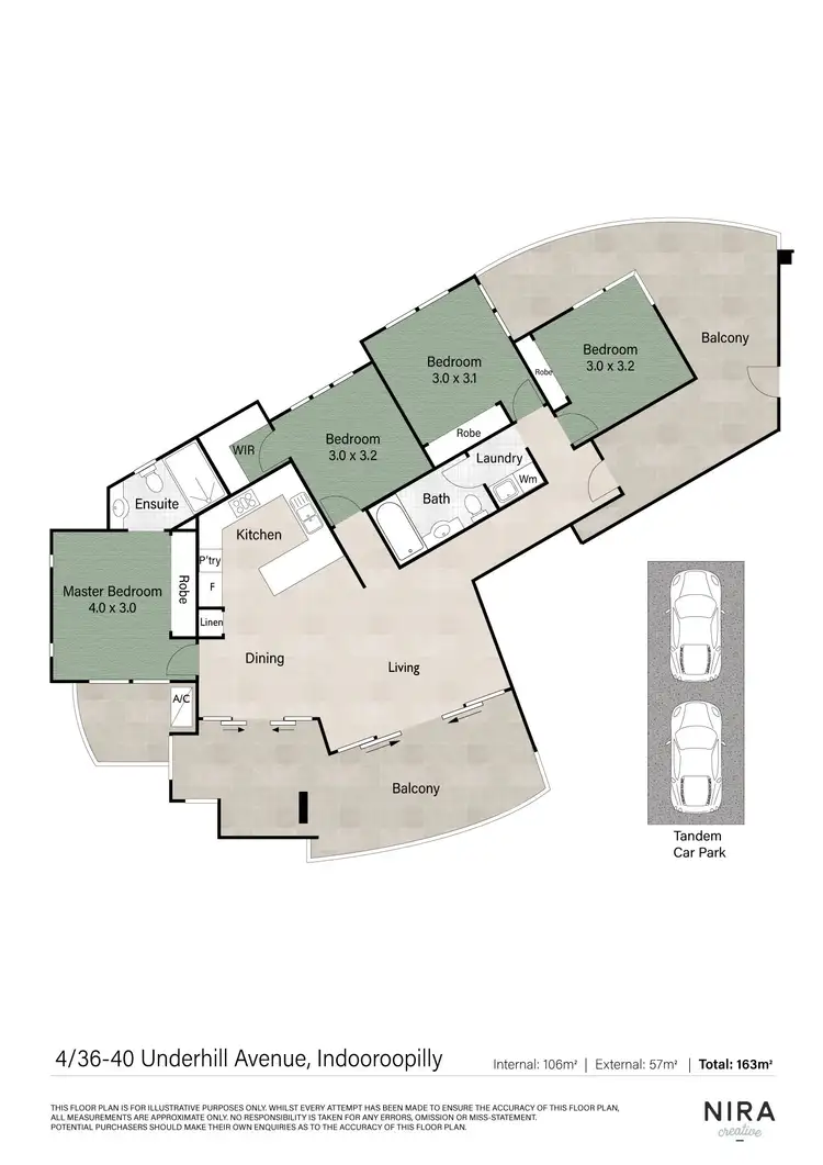 Floorplan of Homely unit listing, 4/36-40 Underhill Avenue, Indooroopilly QLD 4068