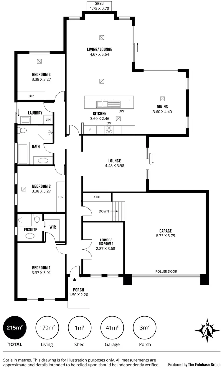 Floorplan of Homely house listing, 18 Saunders Close, Mount Barker SA 5251