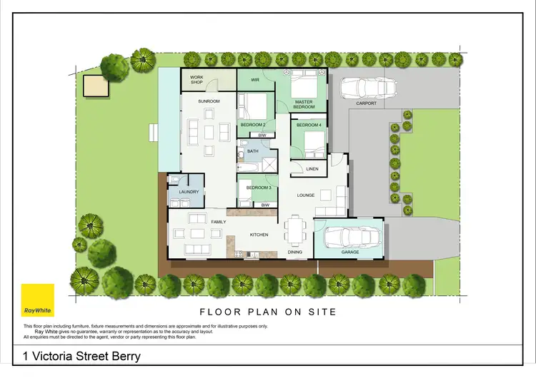 Floorplan of Homely house listing, 1 Victoria Street, Berry NSW 2535