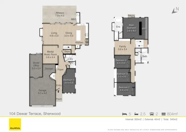 Floorplan of Homely house listing, 104 Dewar Terrace, Sherwood QLD 4075