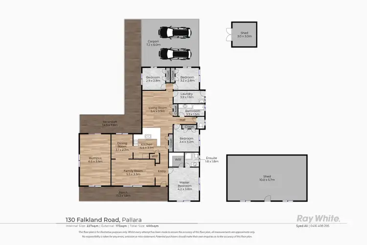 Floorplan of Homely land listing, 130 Falkland Street, Pallara QLD 4110