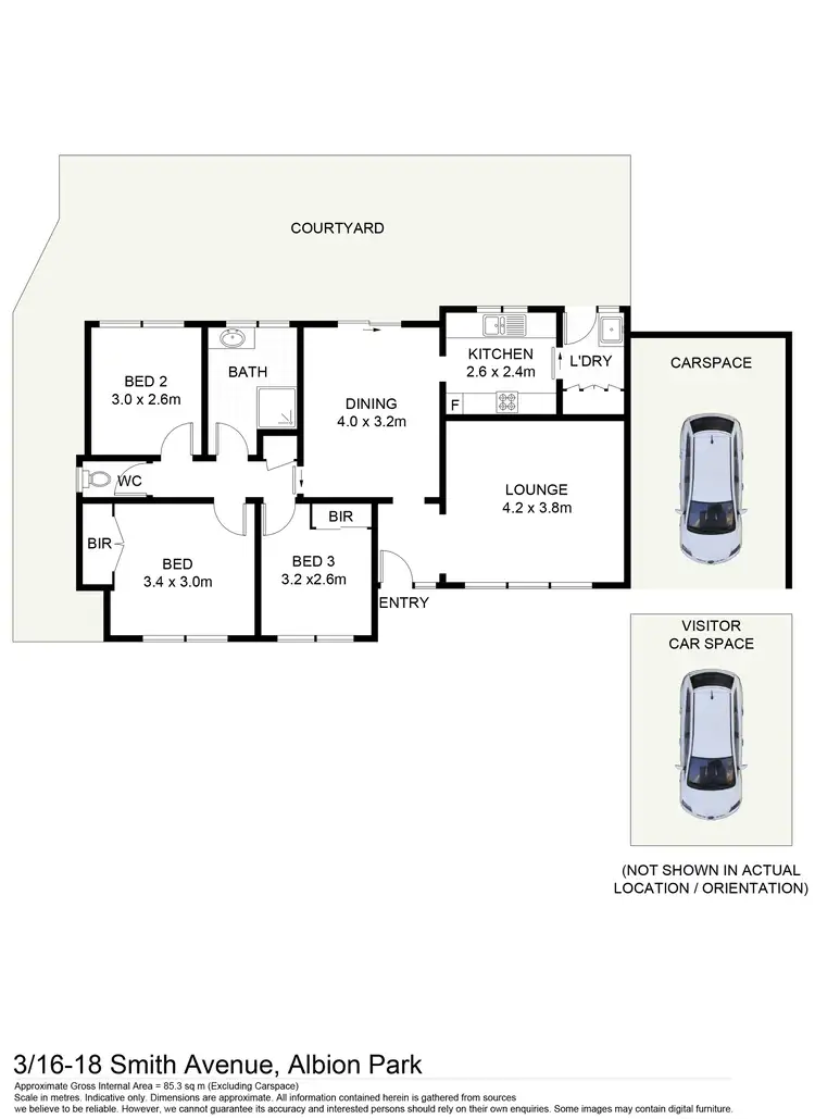 Floorplan of Homely house listing, 3/16-18 Smith Avenue, Albion Park NSW 2527