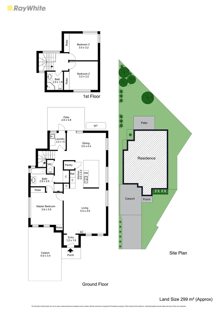 Floorplan of Homely unit listing, 2A Rona Court, Baxter VIC 3911