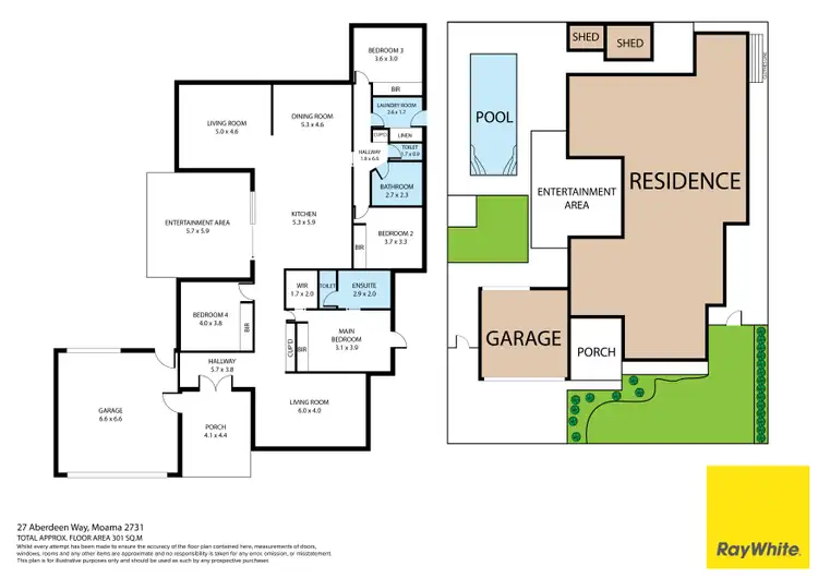 Floorplan of Homely house listing, 26 Aberdeen Way, Moama NSW 2731