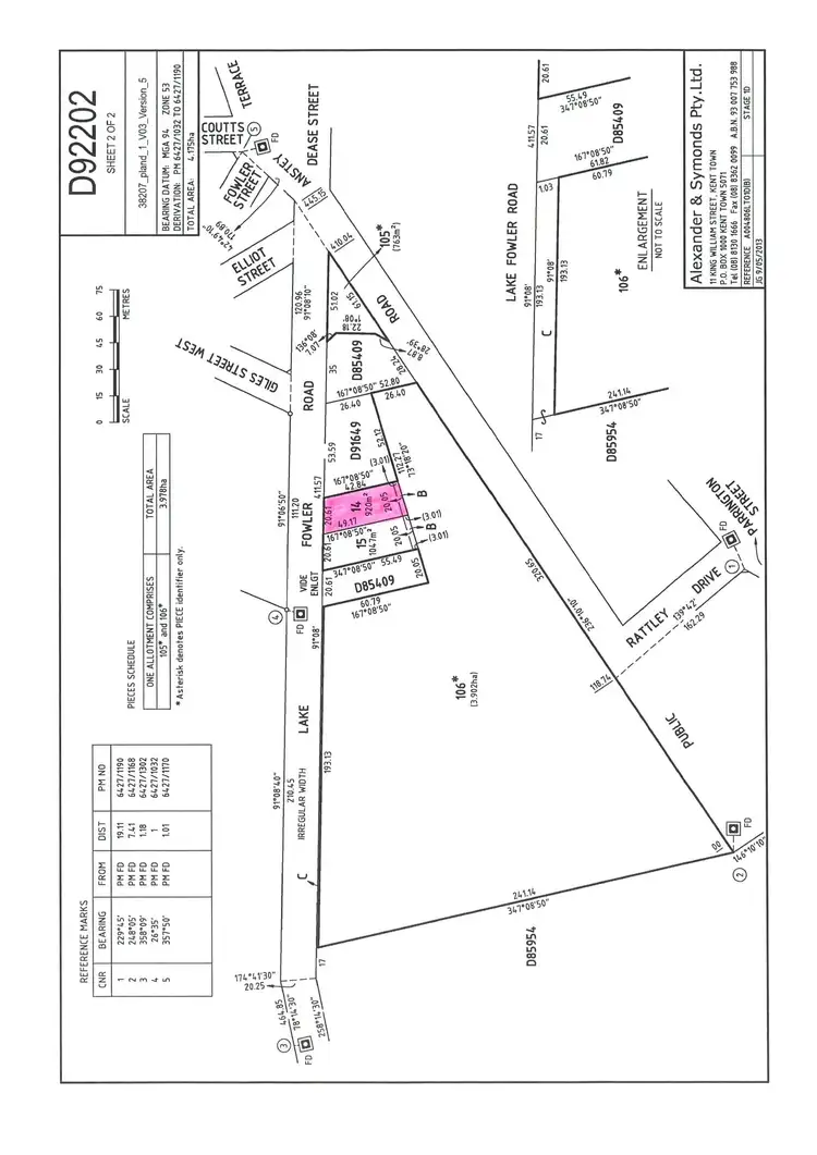 Floorplan of Homely land listing, 10 Dease Street, Coobowie SA 5583