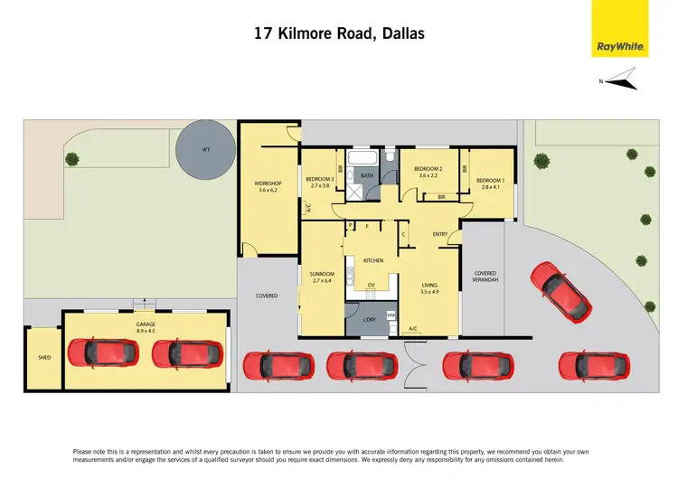 Floorplan of Homely house listing, 17 Kilmore Crescent, Dallas VIC 3047