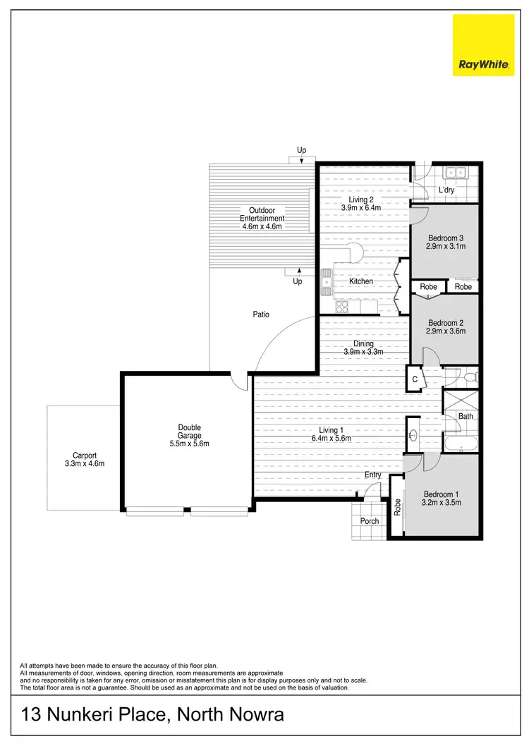 Floorplan of Homely house listing, 13 Nunkeri Place, North Nowra NSW 2541