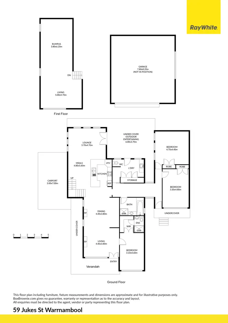 Floorplan of Homely house listing, 59 Jukes Street, Warrnambool VIC 3280