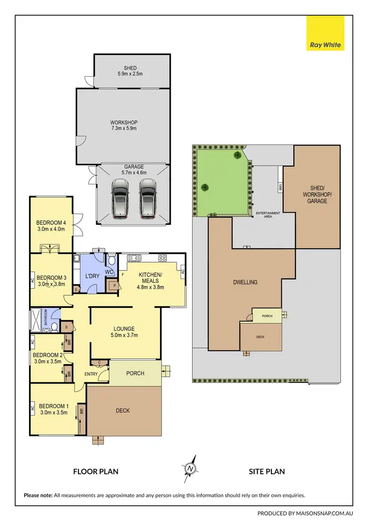 Floorplan of Homely house listing, 56 Robert Street, Lalor VIC 3075