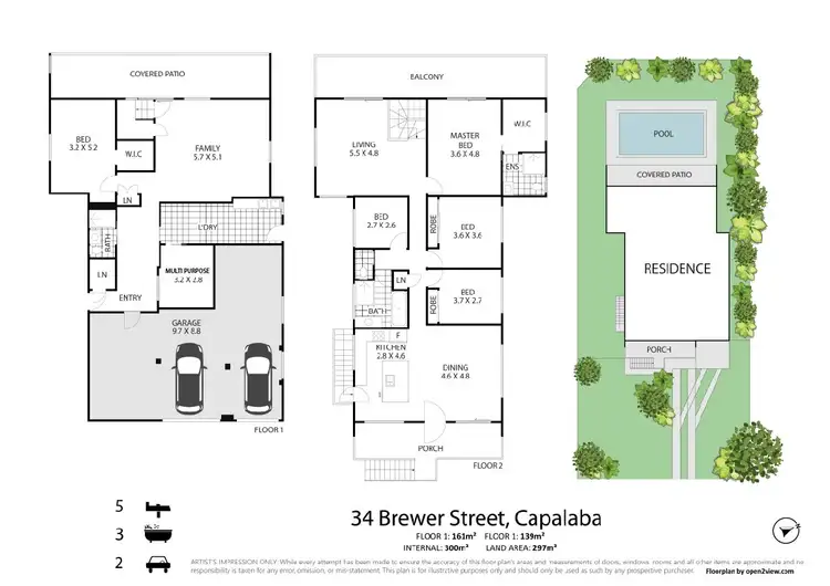 Floorplan of Homely house listing, 34 Brewer Street, Capalaba QLD 4157