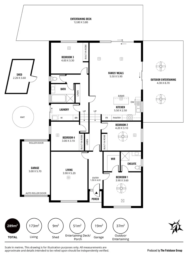 Floorplan of Homely house listing, 52 Megan Circuit, Nairne SA 5252