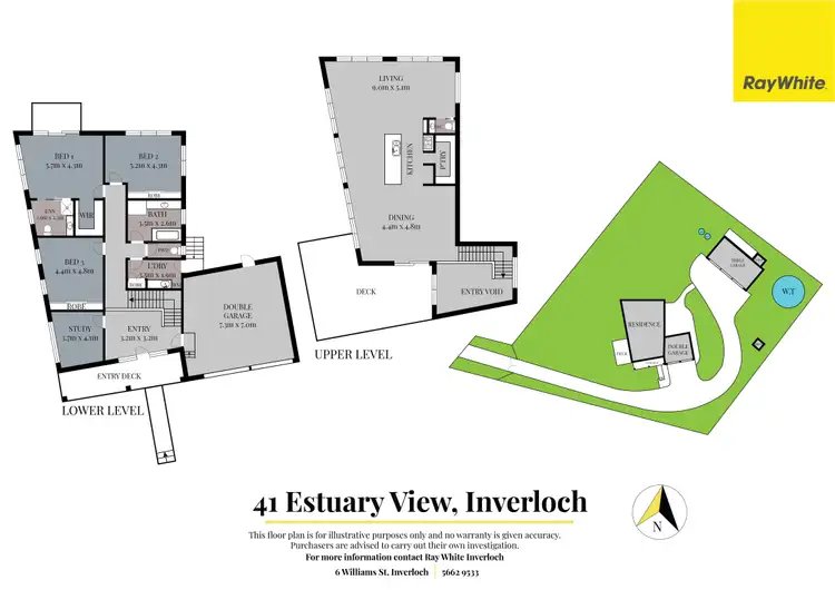 Floorplan of Homely house listing, 41 Estuary View, Inverloch VIC 3996