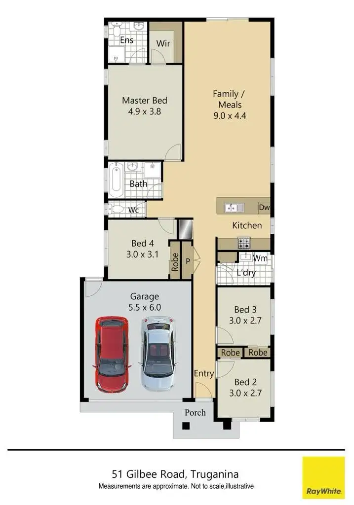Floorplan of Homely house listing, 51 Gilbee Road, Truganina VIC 3029