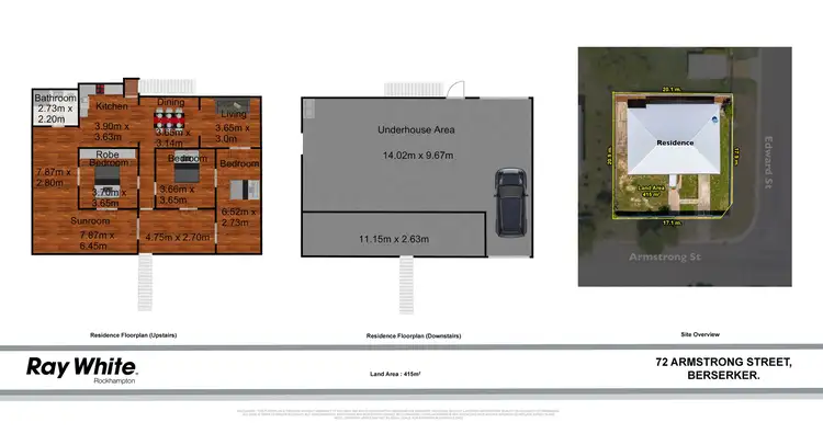 Floorplan of Homely house listing, 72 Armstrong Street, Berserker QLD 4701