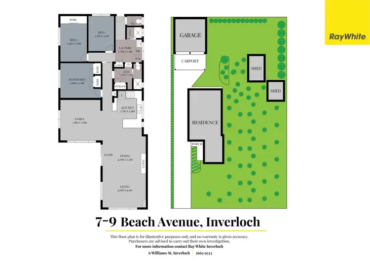 Floorplan of Homely house listing, 7-9 Beach Avenue, Inverloch VIC 3996
