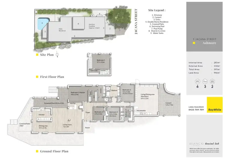 Floorplan of Homely house listing, 3 Jacana Street, Ashmore QLD 4214