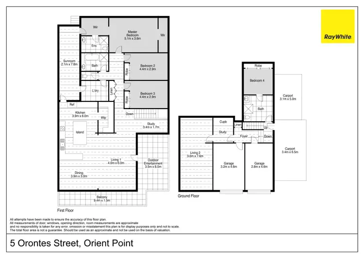 Floorplan of Homely house listing, 5 Orontes Street, Orient Point NSW 2540