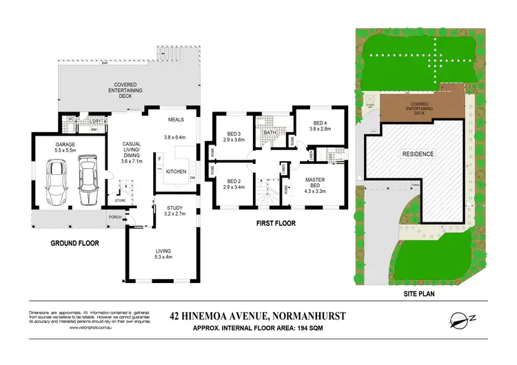 Floorplan of Homely house listing, 42 Hinemoa Avenue, Normanhurst NSW 2076