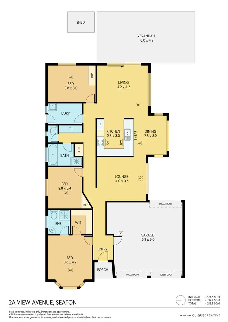 Floorplan of Homely house listing, 2A View Avenue, Seaton SA 5023