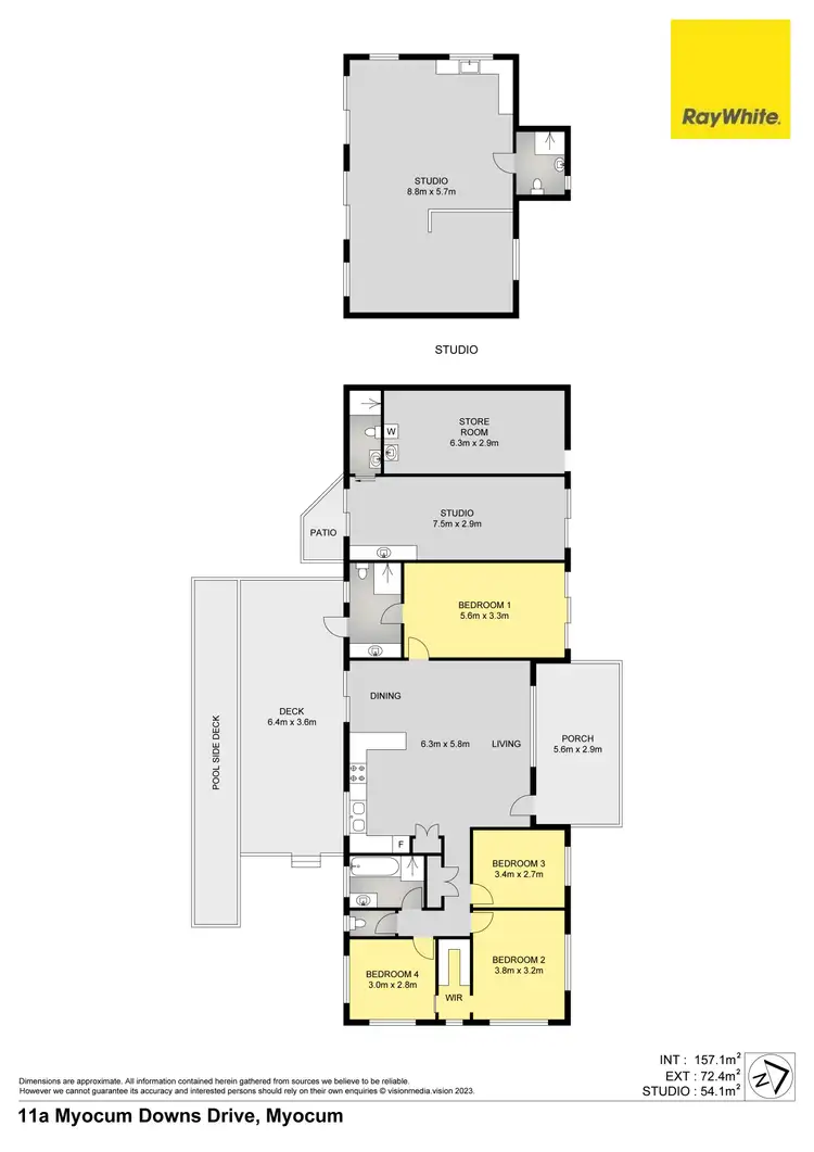 Floorplan of Homely rural property listing, 11A Myocum Downs Drive, Myocum NSW 2481