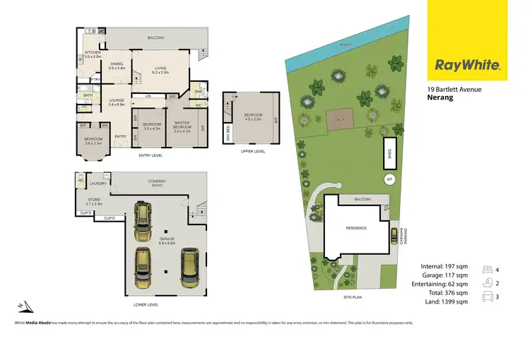 Floorplan of Homely house listing, 19 Bartlett Avenue, Nerang QLD 4211