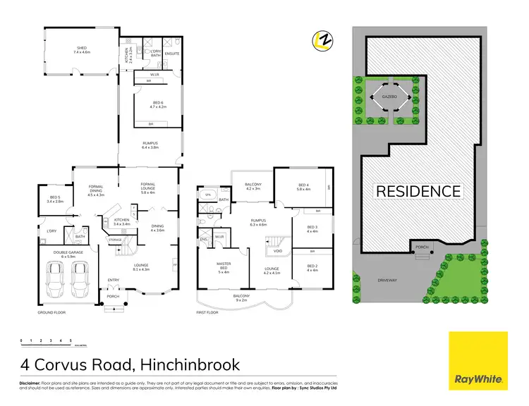 Floorplan of Homely house listing, 4 Corvus Road, Hinchinbrook NSW 2168