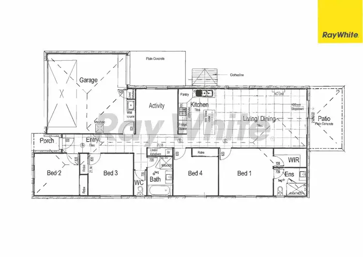 Floorplan of Homely house listing, 28 Maple Court, Yandina QLD 4561